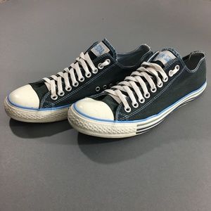 Converse Mens Navy Low Top Sneakers Shoes, 10
